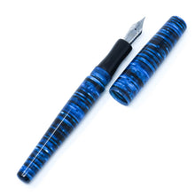 Load image into Gallery viewer, Tribute to 'Parker Vacumatic' Blue Loft Bespoke Fountain Pen JoWo/Bock #6
