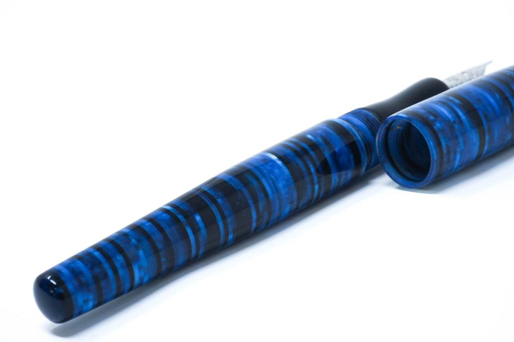 Tribute to 'Parker Vacumatic' Blue Loft Bespoke Fountain Pen JoWo/Bock #6