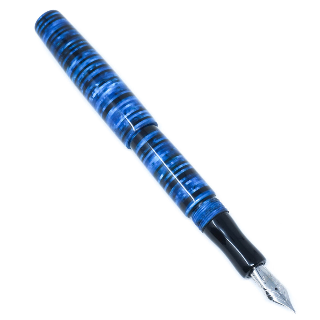 Tribute to 'Parker Vacumatic' Blue Loft Bespoke Fountain Pen JoWo/Bock #6