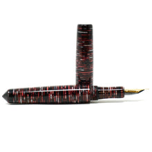 Load image into Gallery viewer, Tribute to 'Parker Vacumatic' Red Loft Bespoke Fountain Pen JoWo/Bock #6