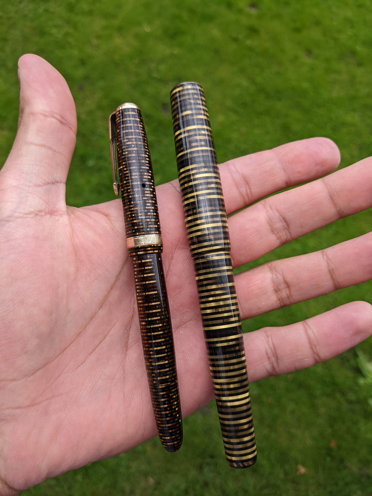 Tribute to 'Parker Vacumatic' Golden Loft Bespoke Fountain Pen JoWo/Bock #6