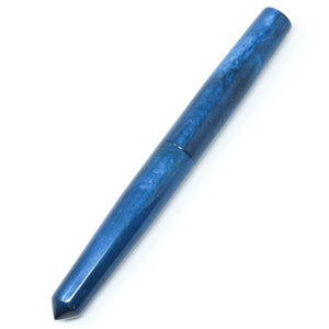 Enhanced Indigo & Blue XL Langley Loft Bespoke Fountain Pen JoWo/Bock #6