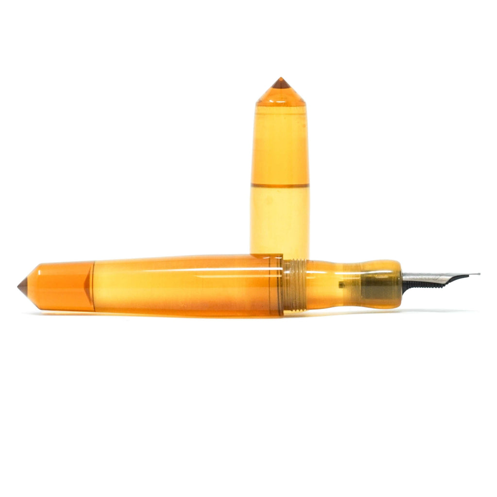Ultem Spreadbury XL Super Custom #8 Loft Bespoke Fountain Pen - Bock #8 (NO NIB)