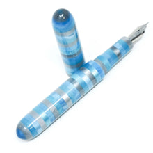 Load image into Gallery viewer, Blue Caterpillar Islay Loft Bespoke Fountain Pen JoWo/Bock #6