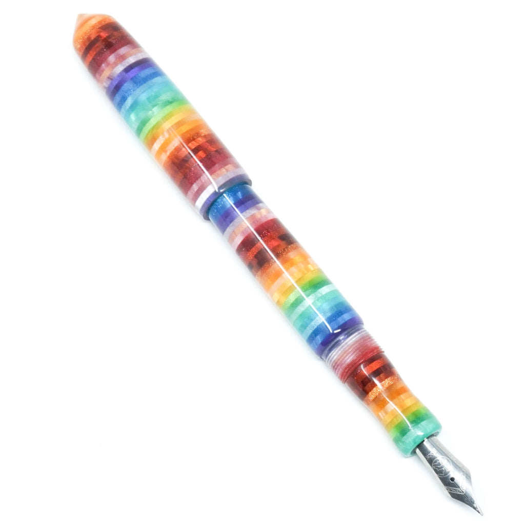Jelly Bean 2 Kingsbury Rainbow Loft Bespoke Fountain Pen JoWo/Bock #6