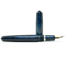 Load image into Gallery viewer, Enhanced Indigo &amp; Blue Kingsbury Loft Bespoke Fountain Pen JoWo/Bock #6