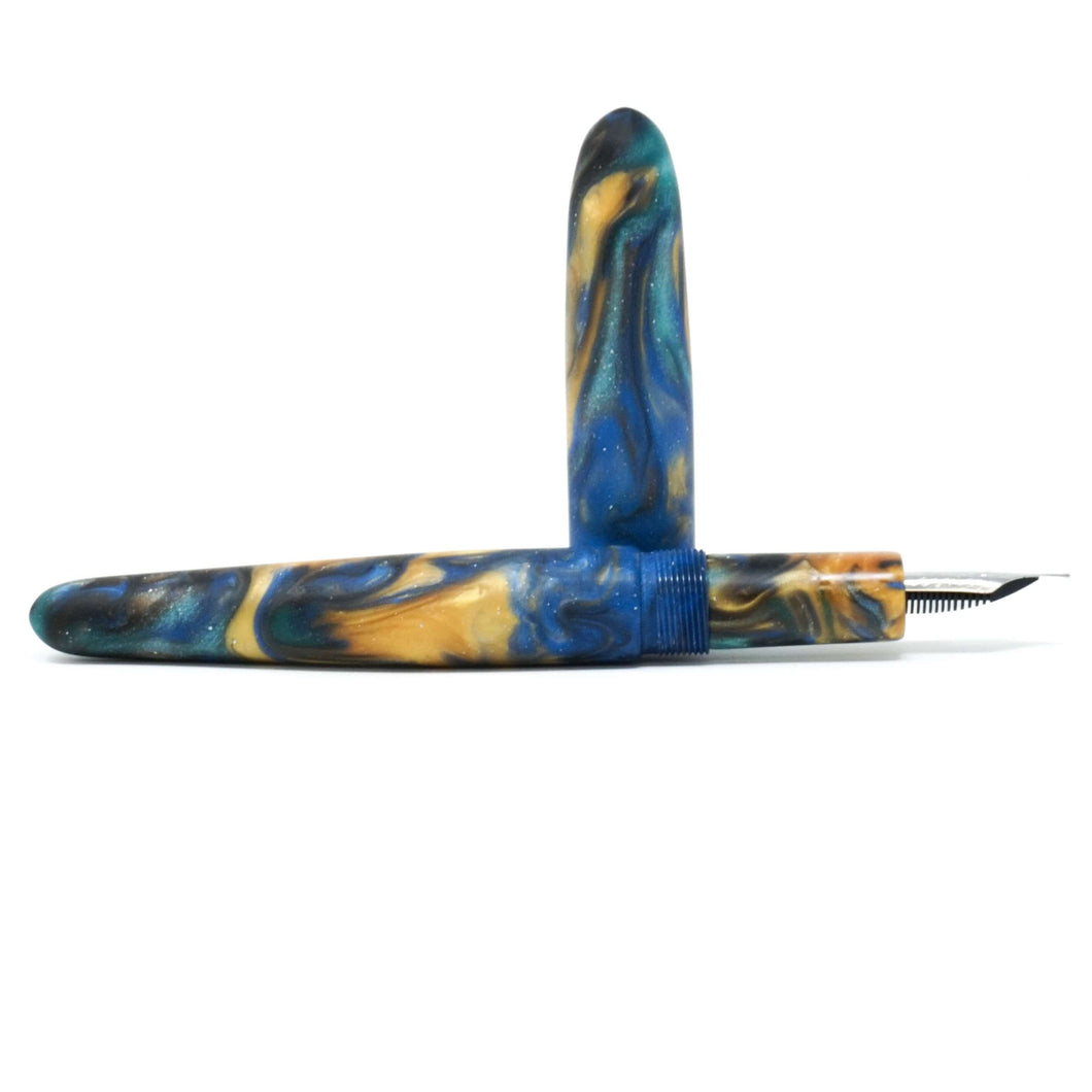 Golden Ocean 5 Winchester XL Matte Loft Bespoke Fountain Pen JoWo/Bock #6