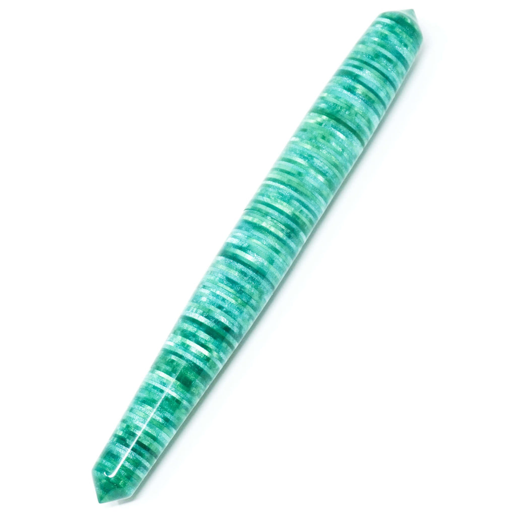Green Green Grass Spreadbury Loft Bespoke Fountain Pen JoWo/Bock #6