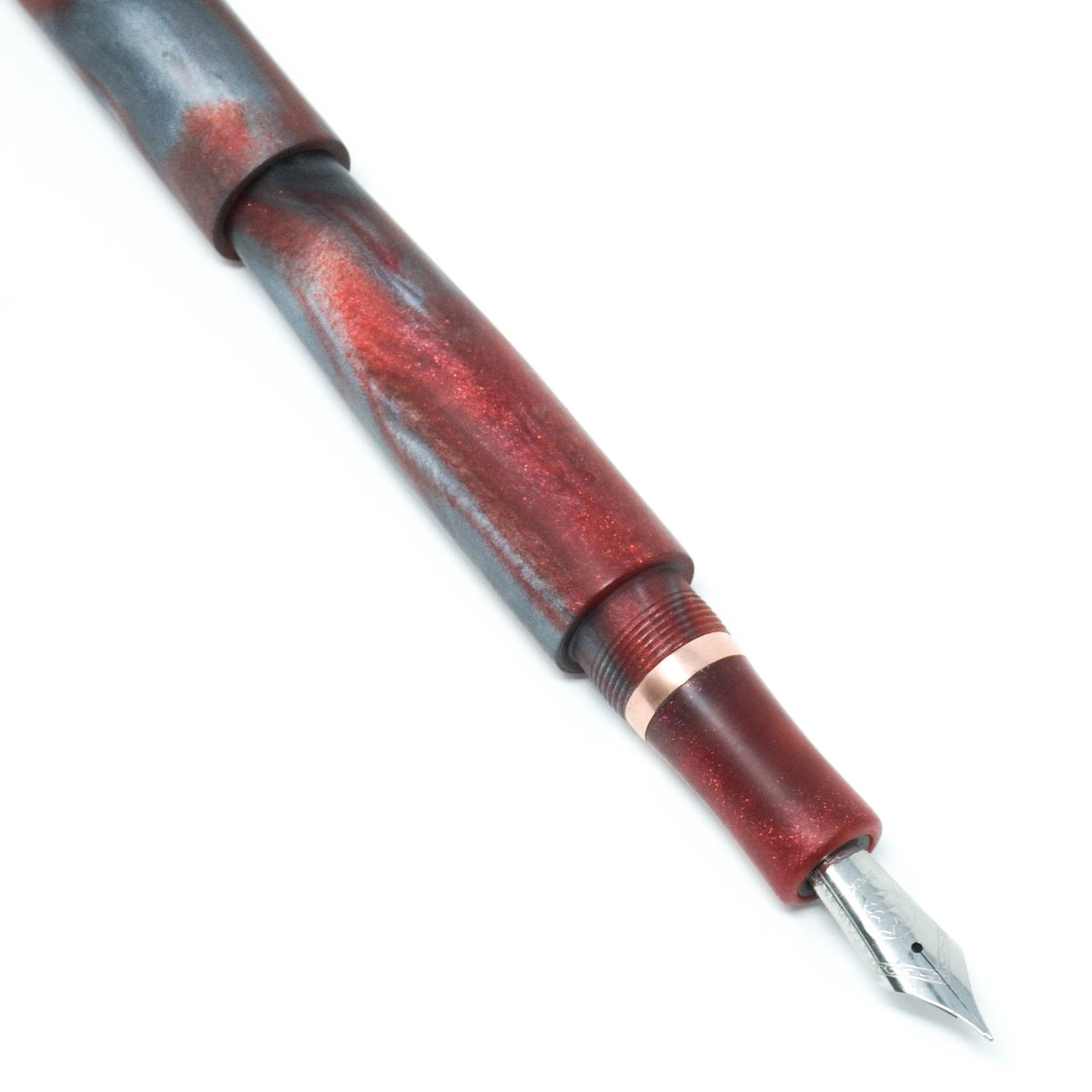 Red Planet Glenwood Loft Bespoke Fountain Pen JoWo/Bock #6