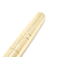 Load image into Gallery viewer, Brass (&#39;Gold&#39;) Hammered Langley Loft Bespoke Fountain Pen JoWo/Bock #6